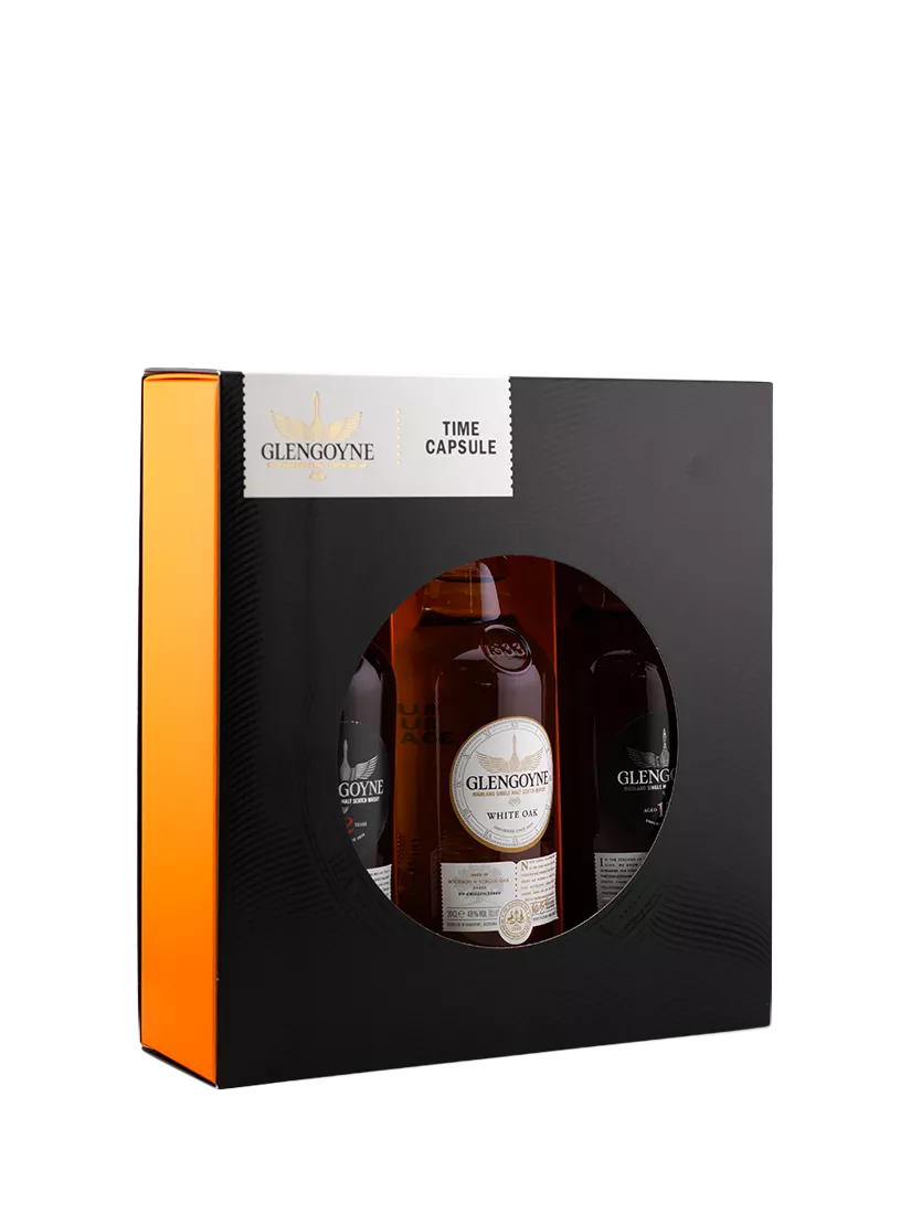 Glengoyne whisky gift pack assorted single malts 3x 20cl - British product