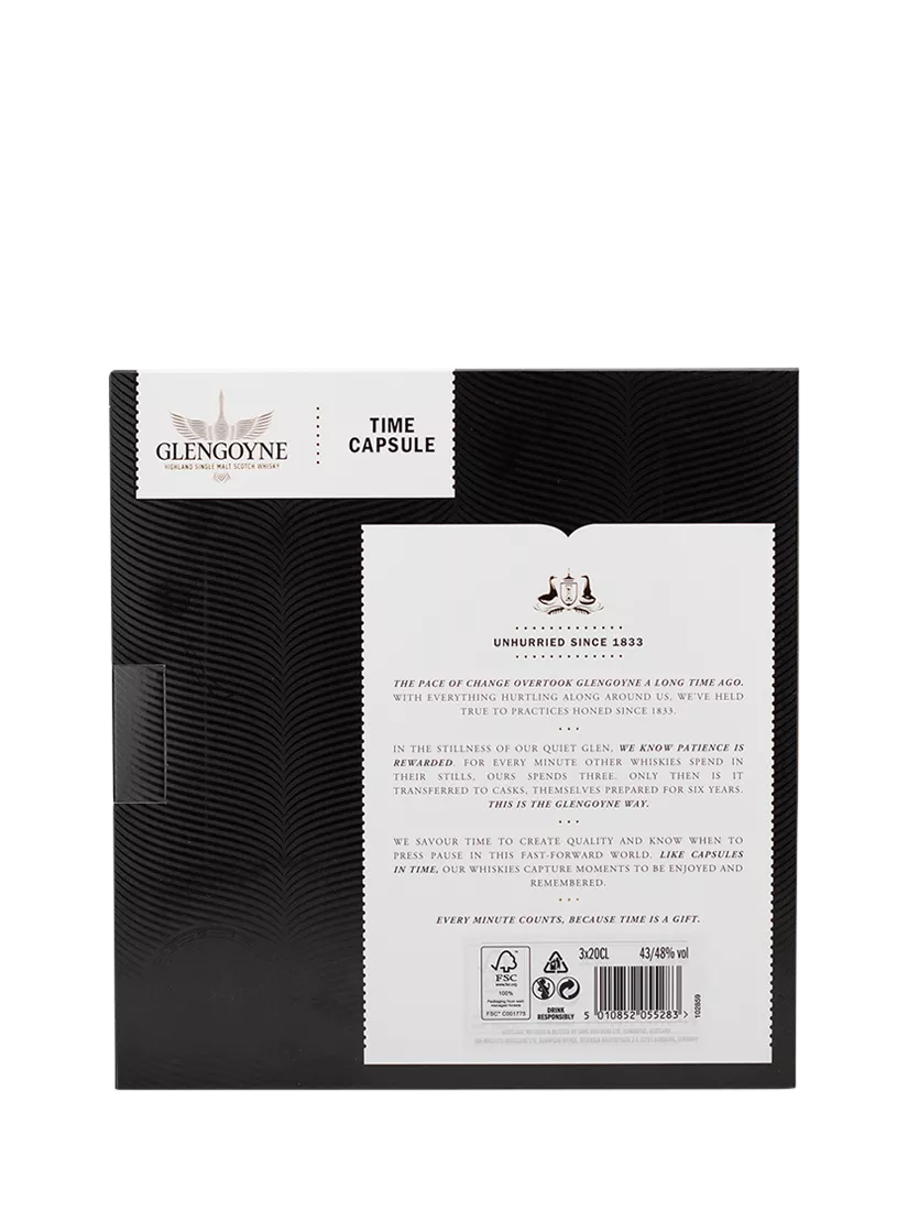 Glengoyne whisky gift pack assorted single malts 3x 20cl - British product