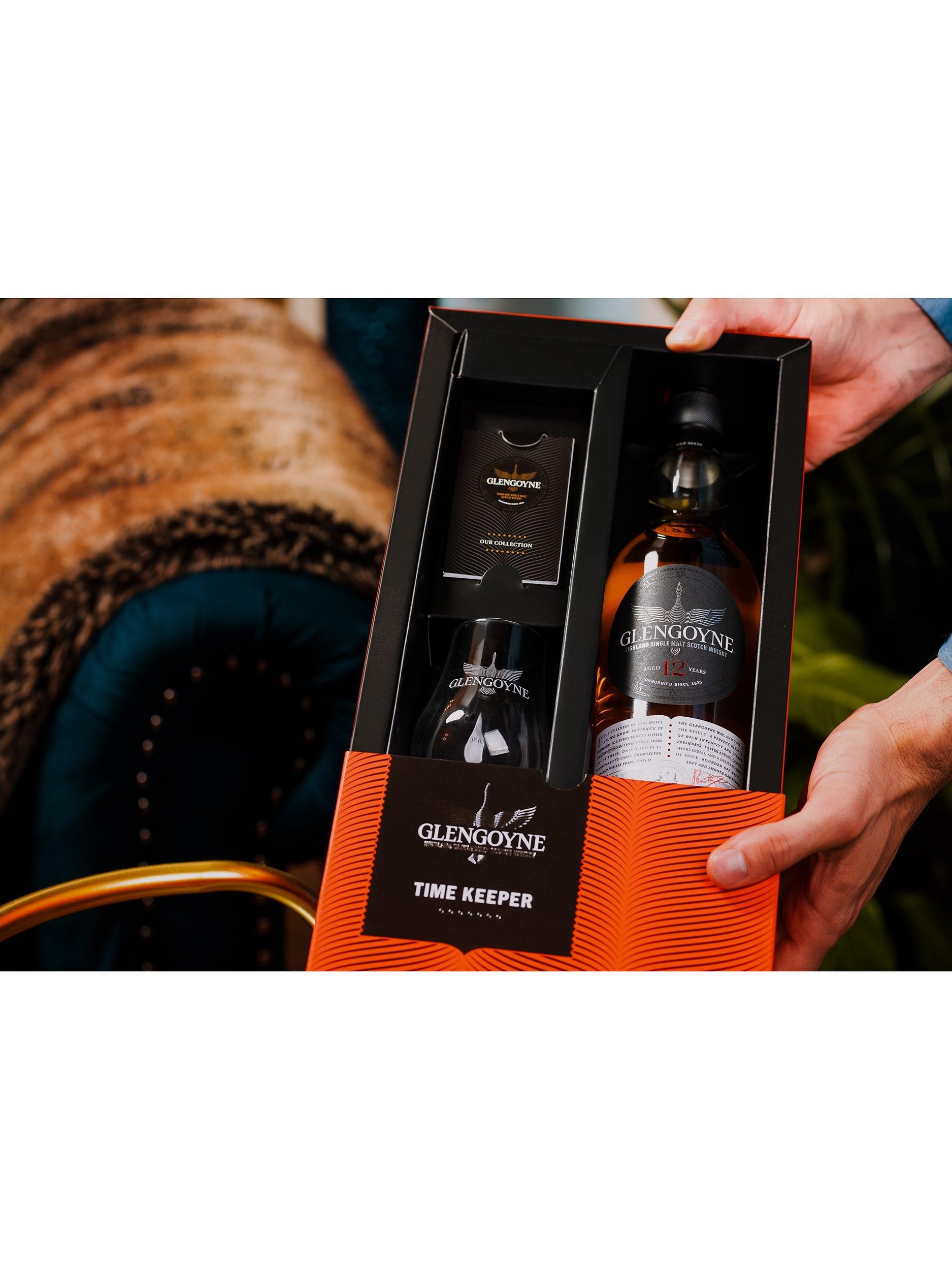 Glengoyne Time Keeper whisky gift set 70cl, UK version