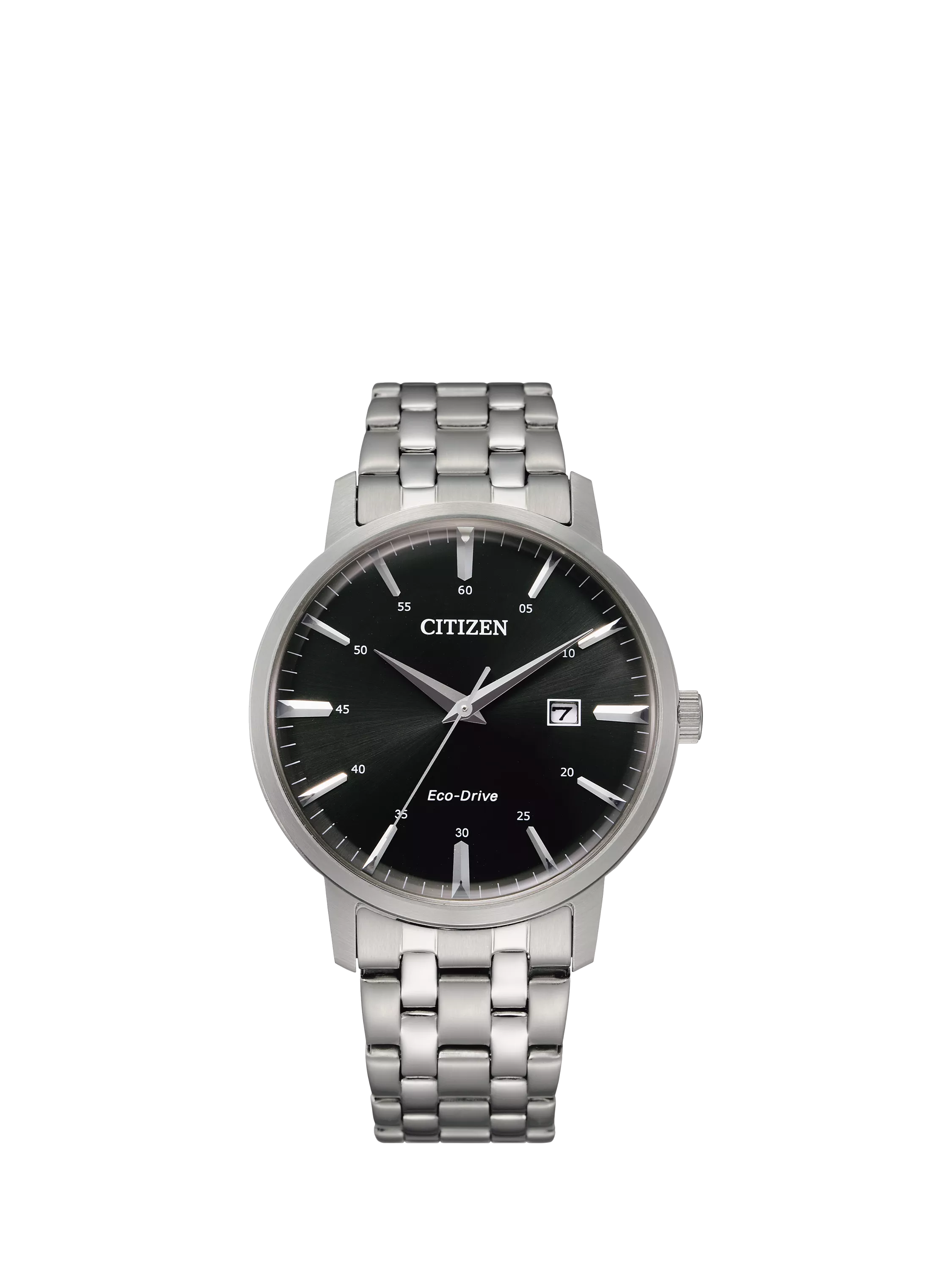 Citizen BM7460-88E Eco-Drive watch, silver/black, UK version