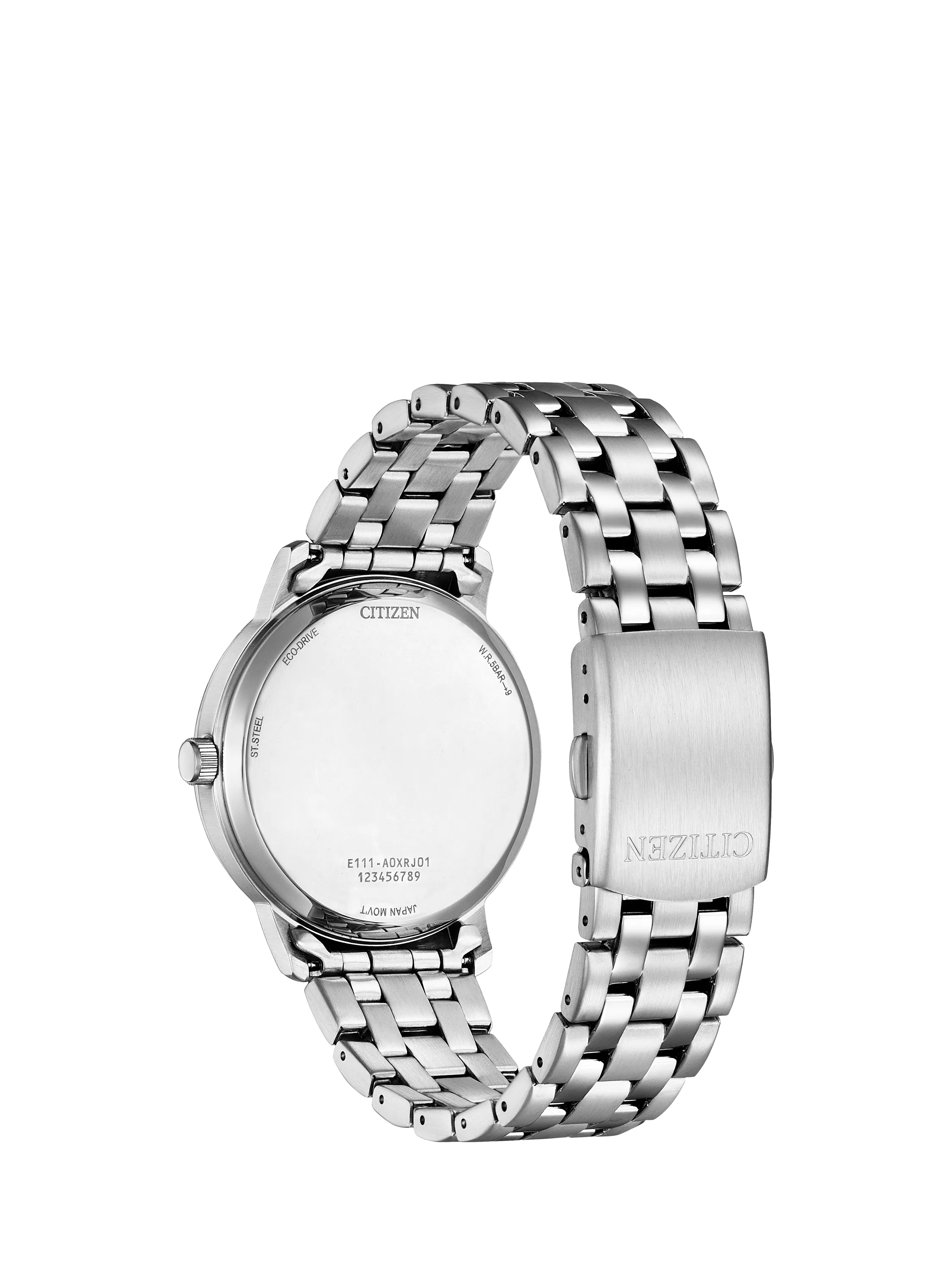 Citizen BM7460-88E Eco-Drive watch, silver/black, UK version