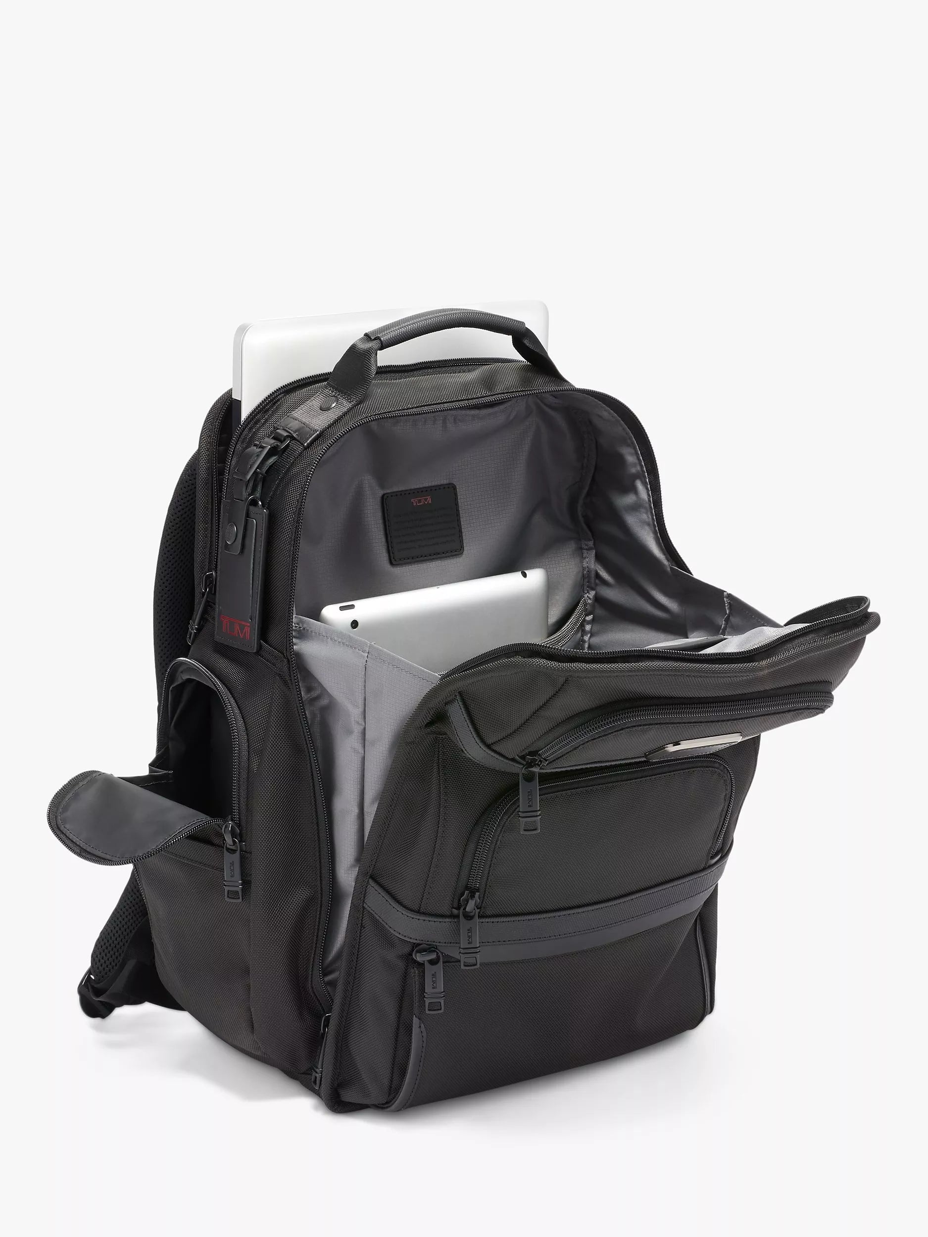 TUMI Alpha 3 Brief Pack Backpack Black - British product