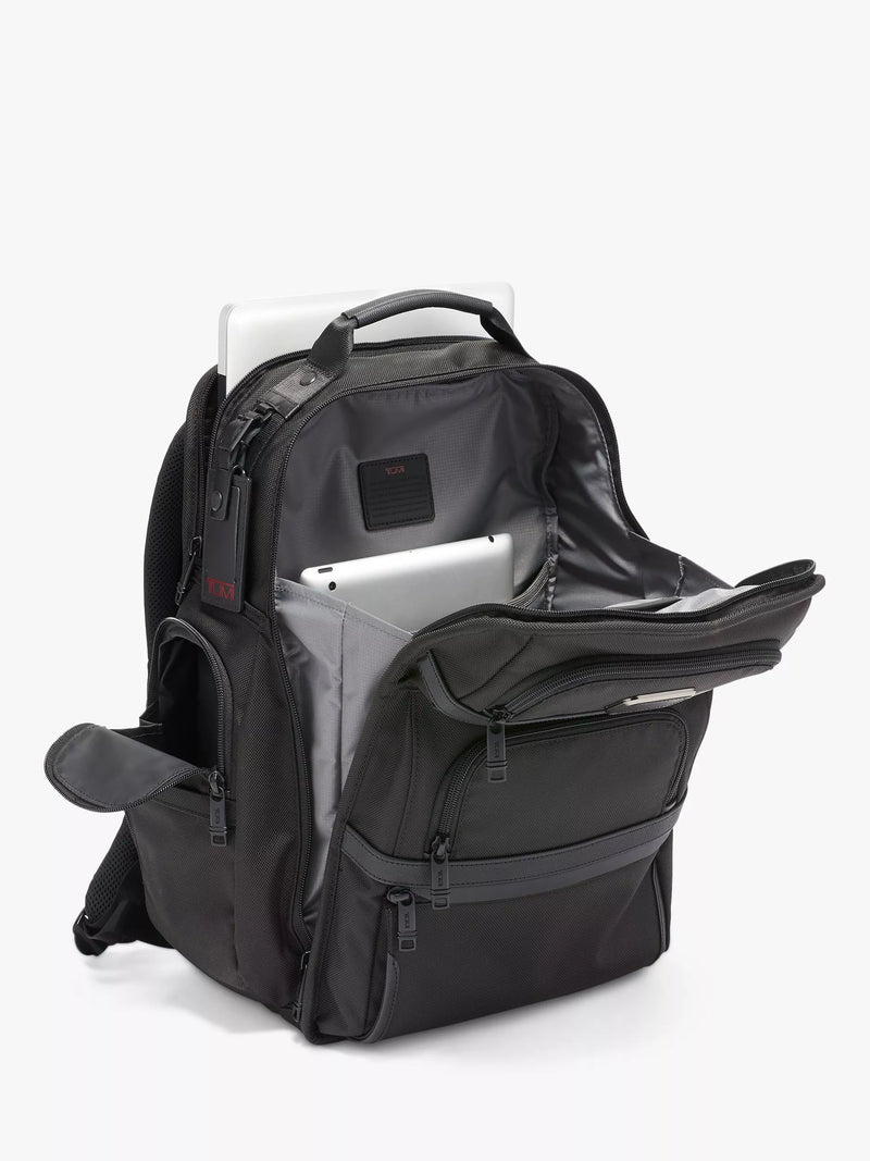 TUMI Alpha 3 Brief Pack Backpack Black - British product
