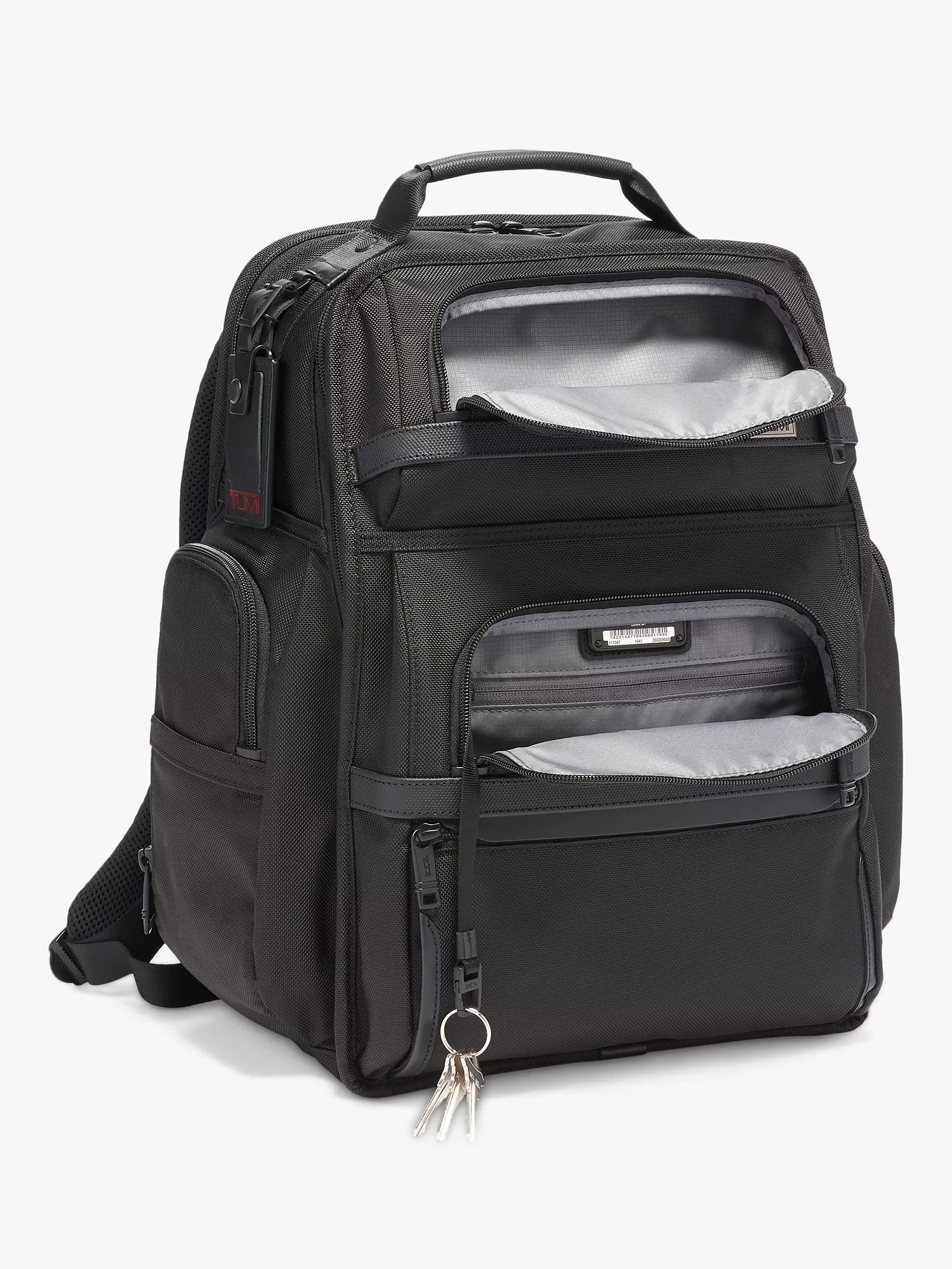 TUMI Alpha 3 Brief Pack Backpack Black - British product