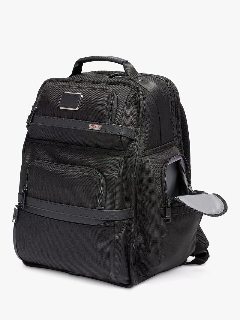 TUMI Alpha 3 Brief Pack Backpack Black - British product