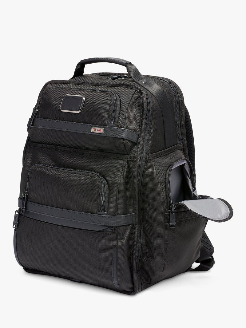 TUMI Alpha 3 Brief Pack Backpack Black - British product