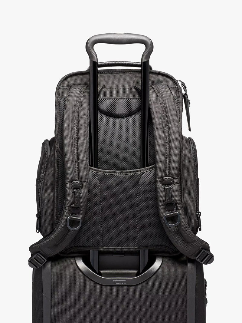 TUMI Alpha 3 Brief Pack Backpack Black - British product