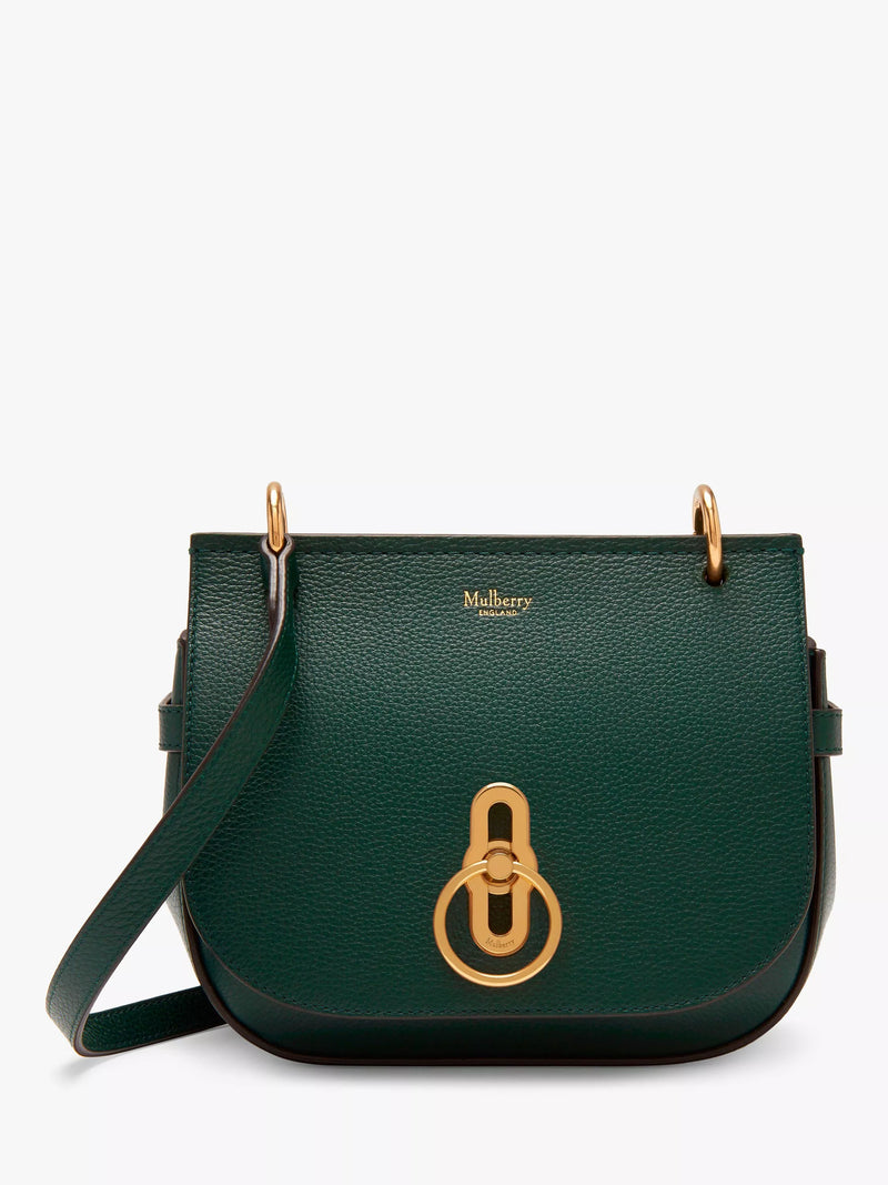 Mulberry Small Amberley Classic Grain Leather Satchel Bag