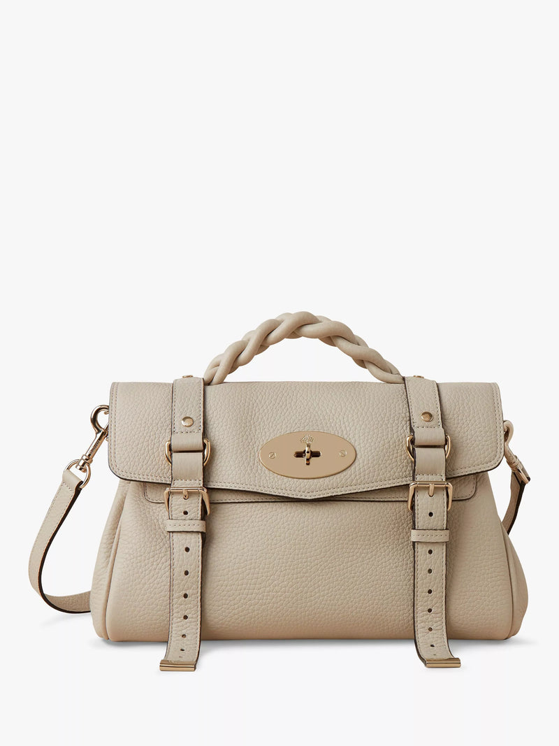 Mulberry Alexa Heavy Grain Leather Shoulder Bag