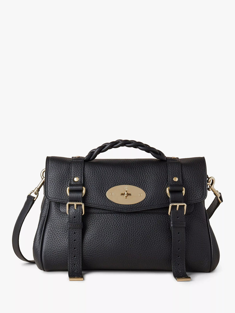 Mulberry Alexa Heavy Grain Leather Shoulder Bag
