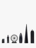 Skyline Chess New York City versus London marble board set - British product