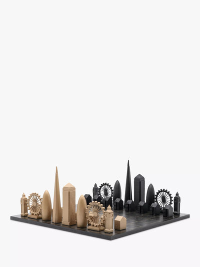 John Lewis Skyline Chess Luxury Bronze London Edition Chess Set- Buy online at McGrocer