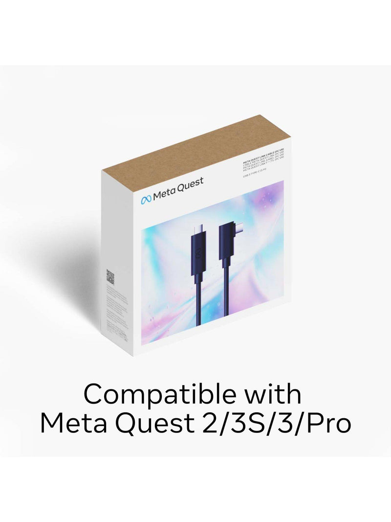 Meta Quest Link Cable 5m for Quest 3 2 Pro (British brand)