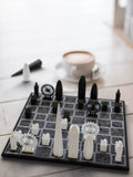 Skyline Chess London Edition chess set wood board 42cm - British product