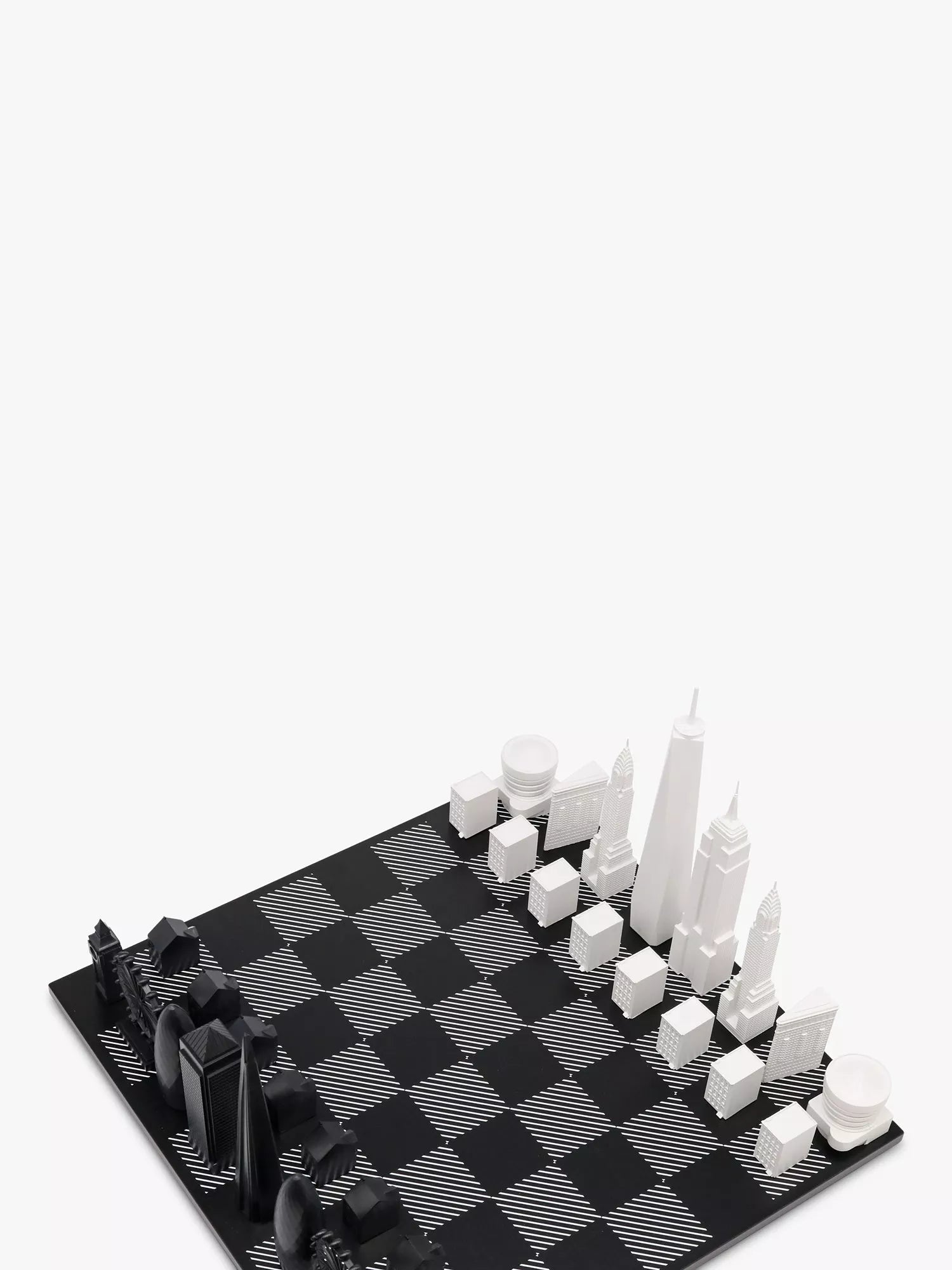 Skyline Chess New York vs London chess set, UK version