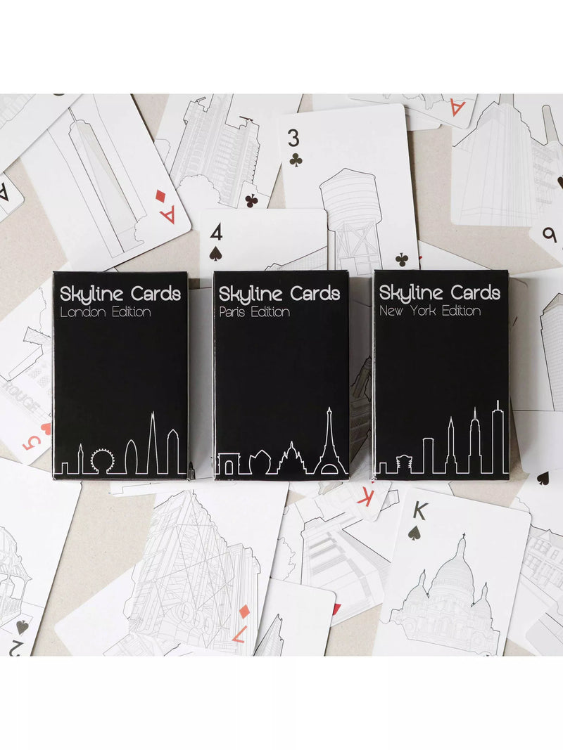 Skyline Chess famous skylines playing cards deck - British product