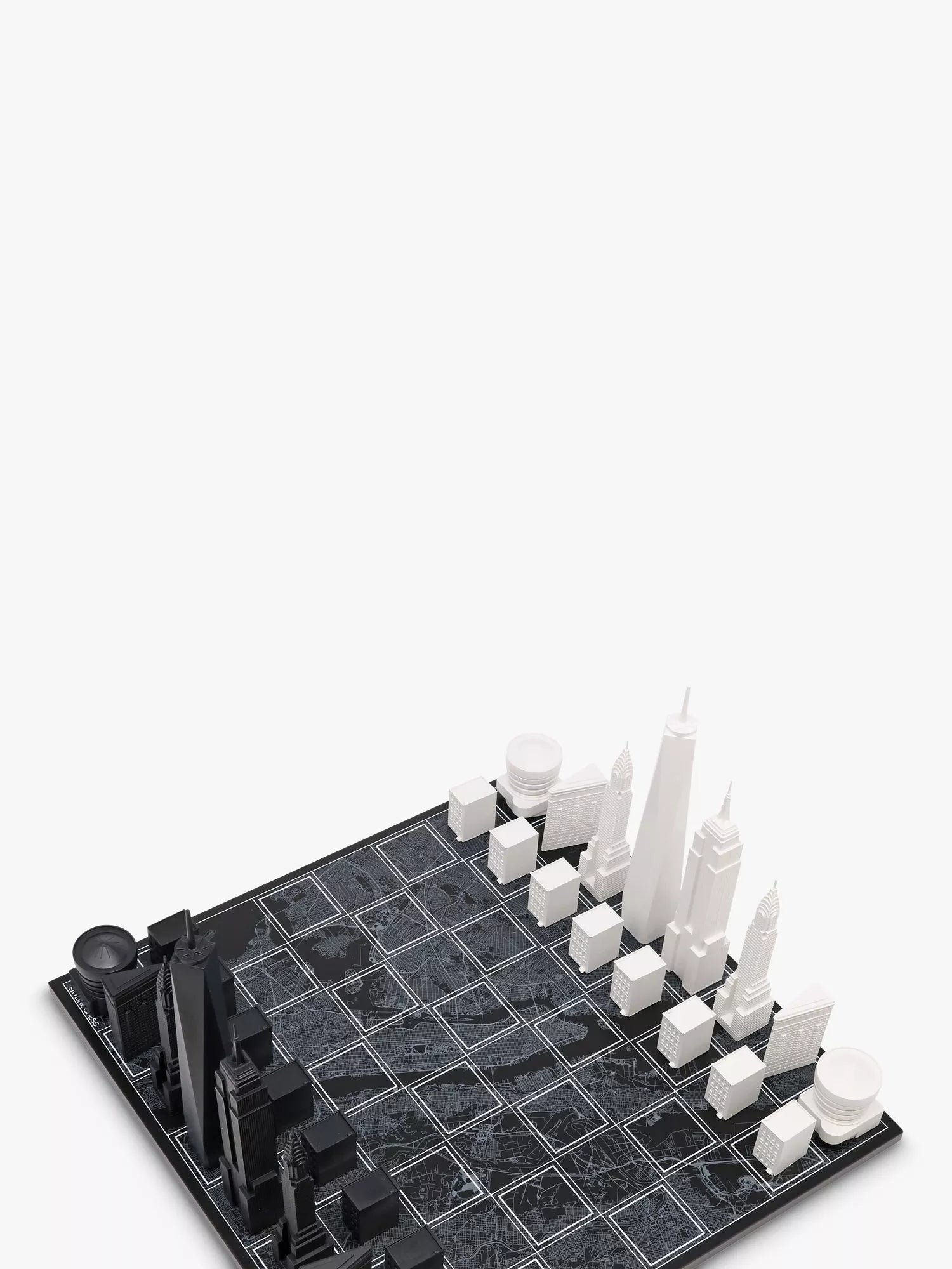 Skyline Chess New York City chess set, UK version