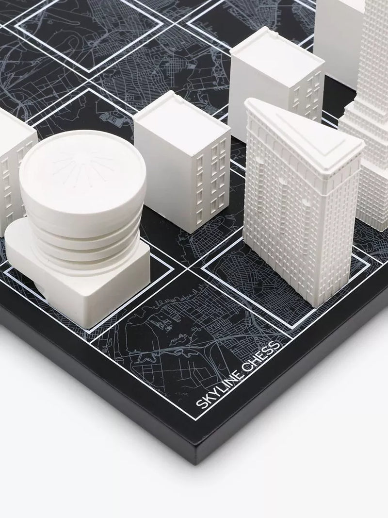 Skyline Chess New York City chess set, UK version