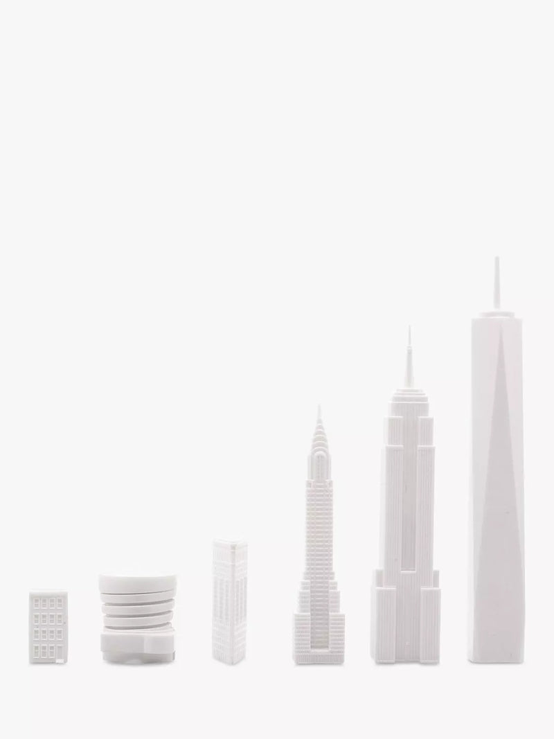 Skyline Chess New York City chess set, UK version