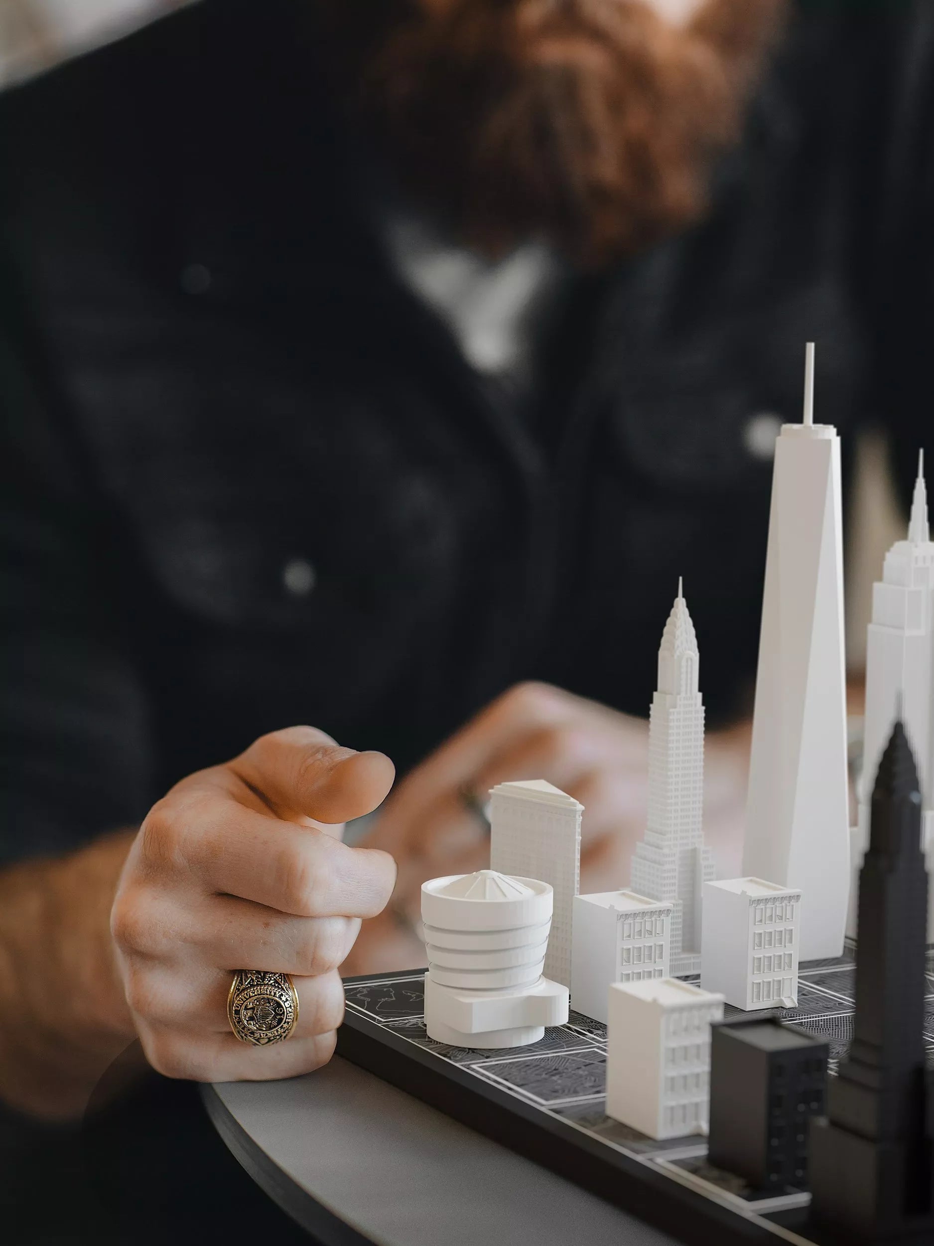 Skyline Chess New York City chess set, UK version