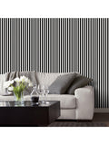 Galerie Regency Stripe vinyl wallpaper, imported from the UK