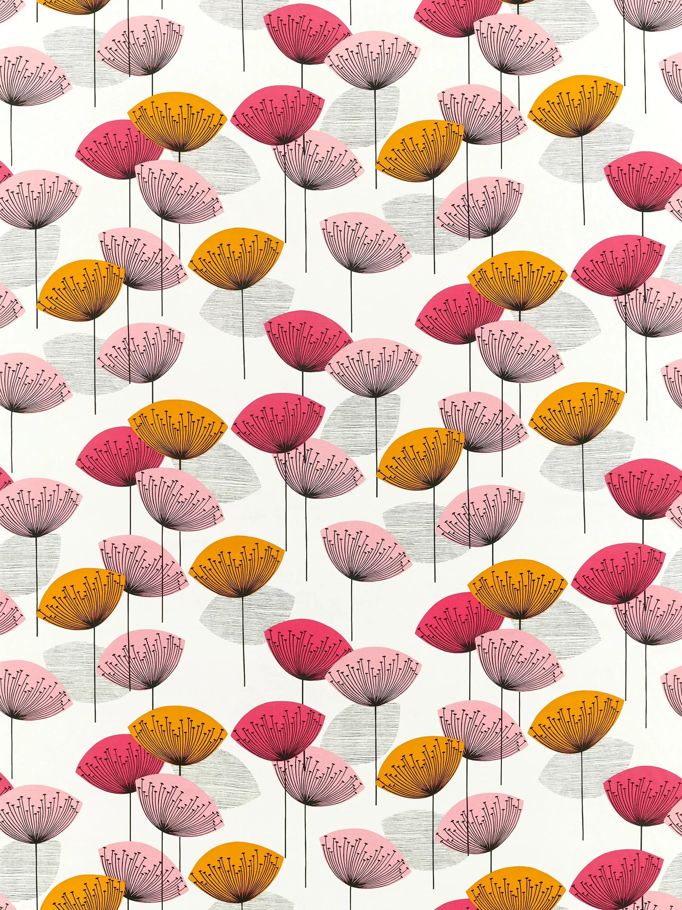Sanderson Dandelion Clocks furnishing fabric - British product