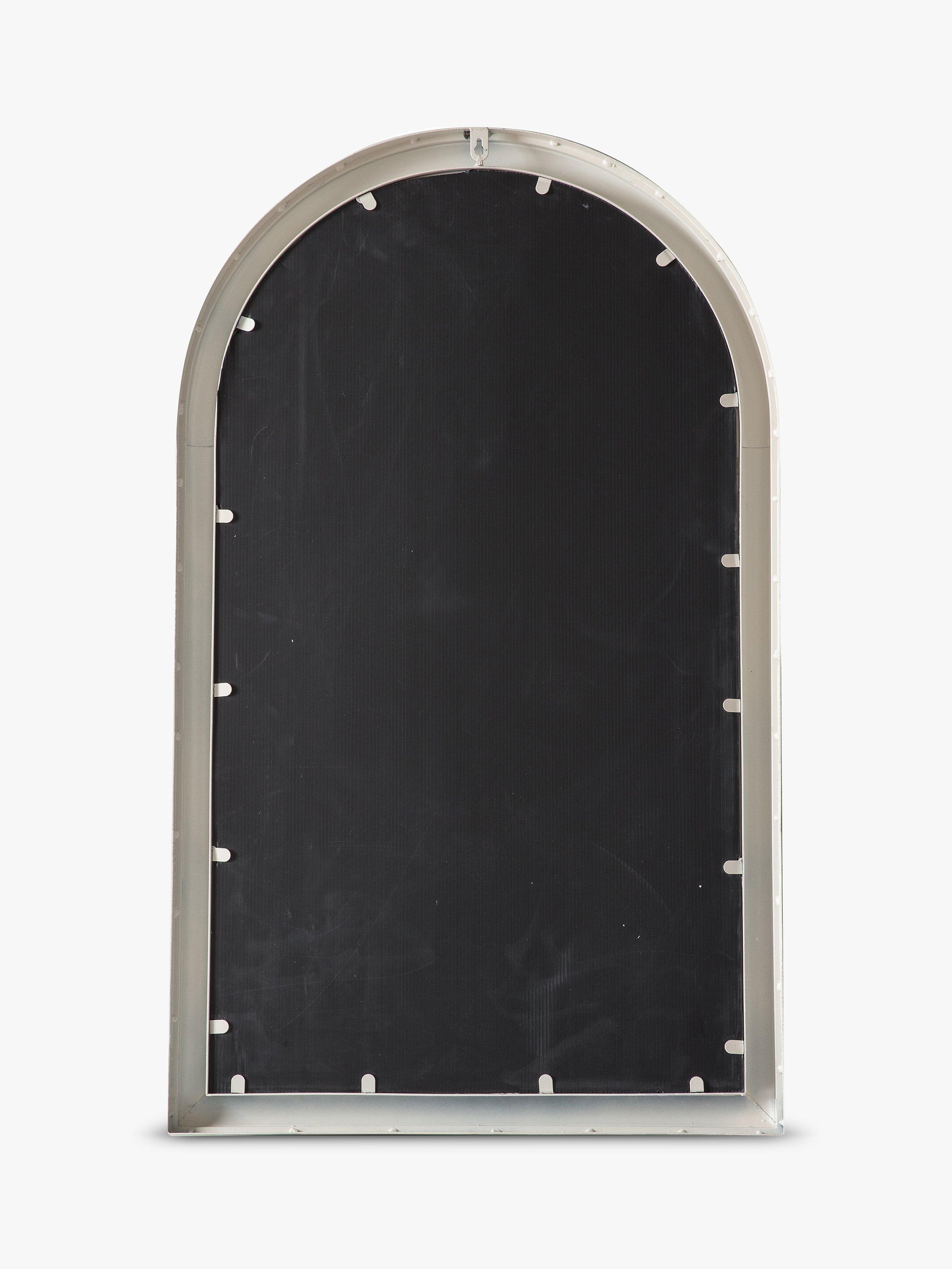 John Lewis arch window mirror distressed white 100x61cm, UK version