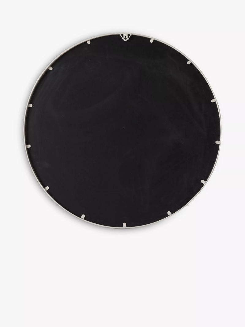 John Lewis wall mirror Roman numeral metal frame 85cm - British product