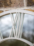 John Lewis wall mirror Roman numeral metal frame 85cm - British product