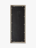 John Lewis decorative metal frame mirror 105x43cm white, imported from the UK