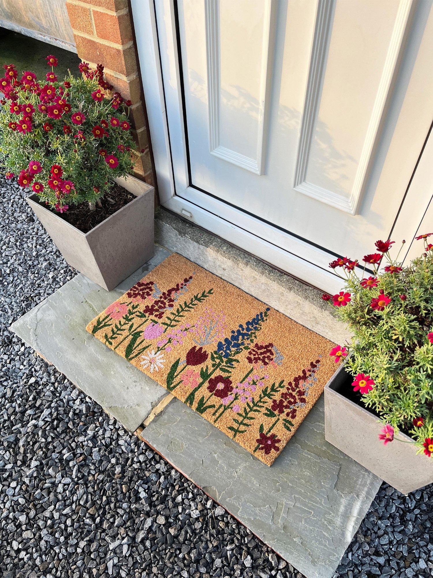 John Lewis floral door mat multi 75x45cm, UK version