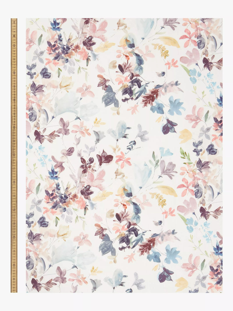 John Lewis Abelia floral print furnishing fabric, UK version