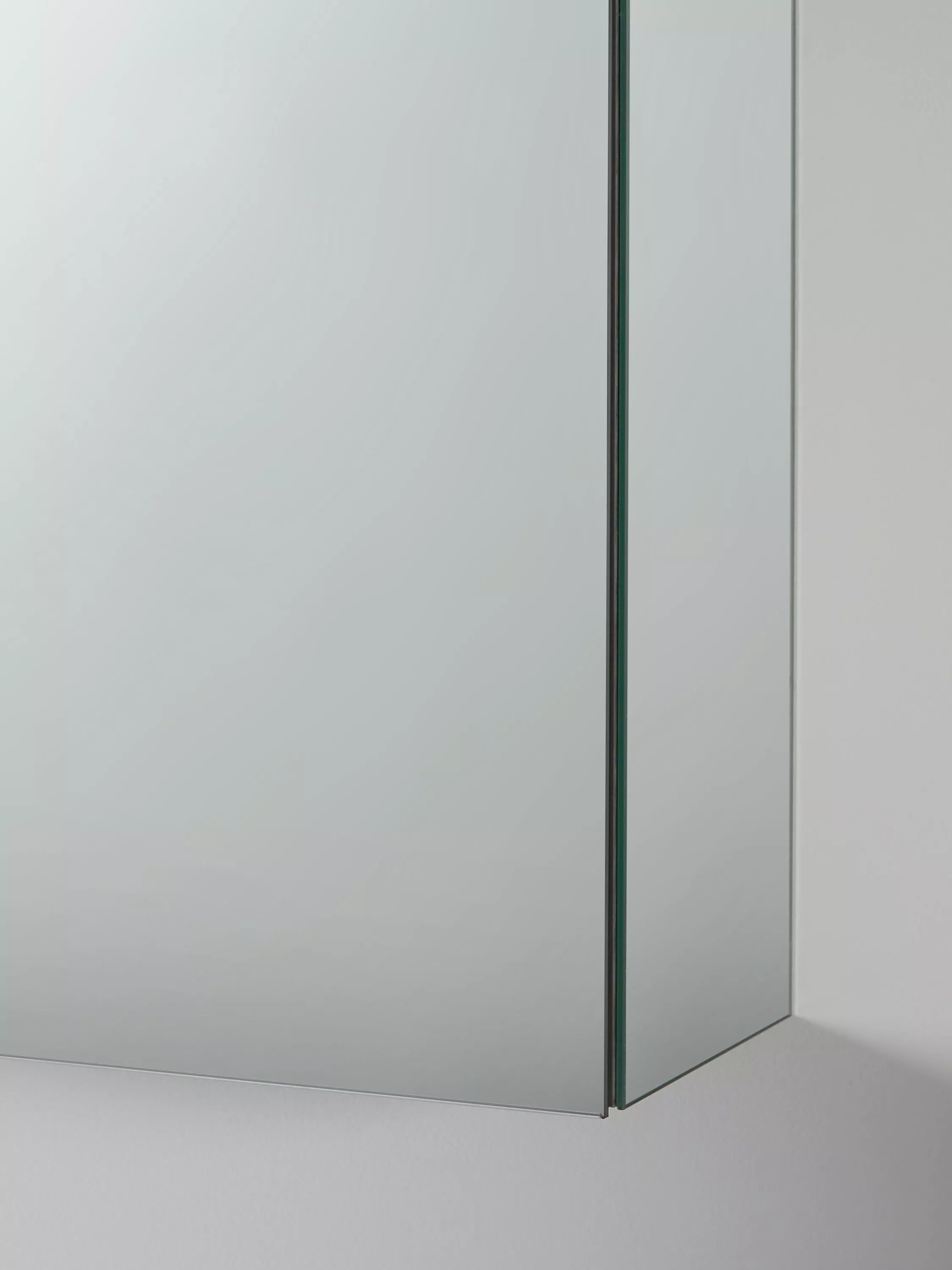 John Lewis small single mirror-sided bathroom cabinet 50x30x13.5cm, UK version