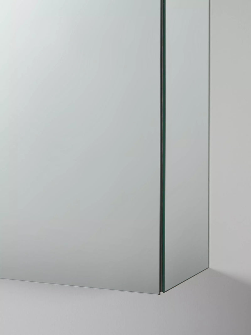 John Lewis small single mirror-sided bathroom cabinet 50x30x13.5cm, UK version