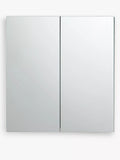 John Lewis small double mirror-sided bathroom cabinet 60cm, imported from the UK