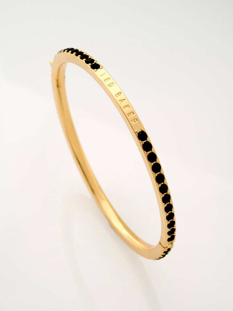Ted Baker gold crystal bangle bracelet 6cm (British brand)
