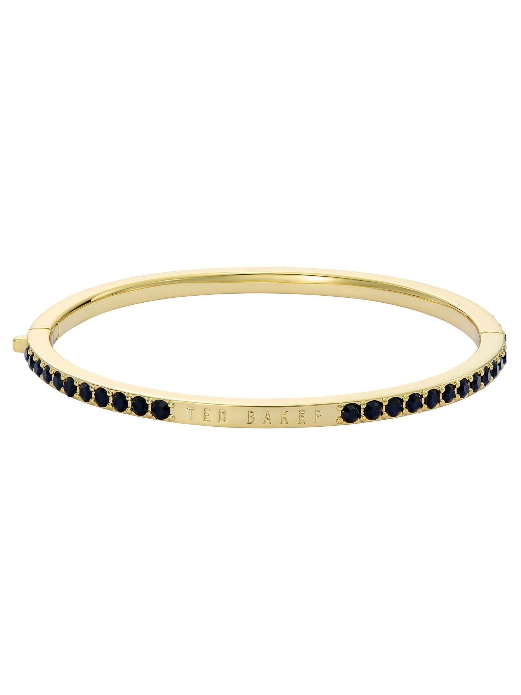 Ted Baker gold crystal bangle bracelet 6cm (British brand)