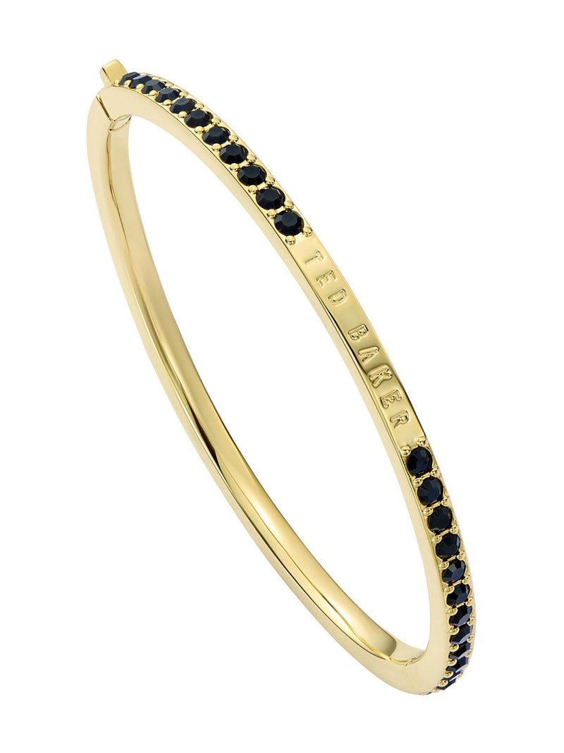 Ted Baker gold crystal bangle bracelet 6cm (British brand)