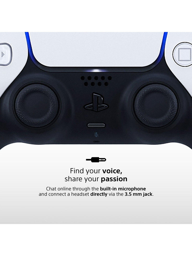 PlayStation DualSense wireless controller white, imported from the UK
