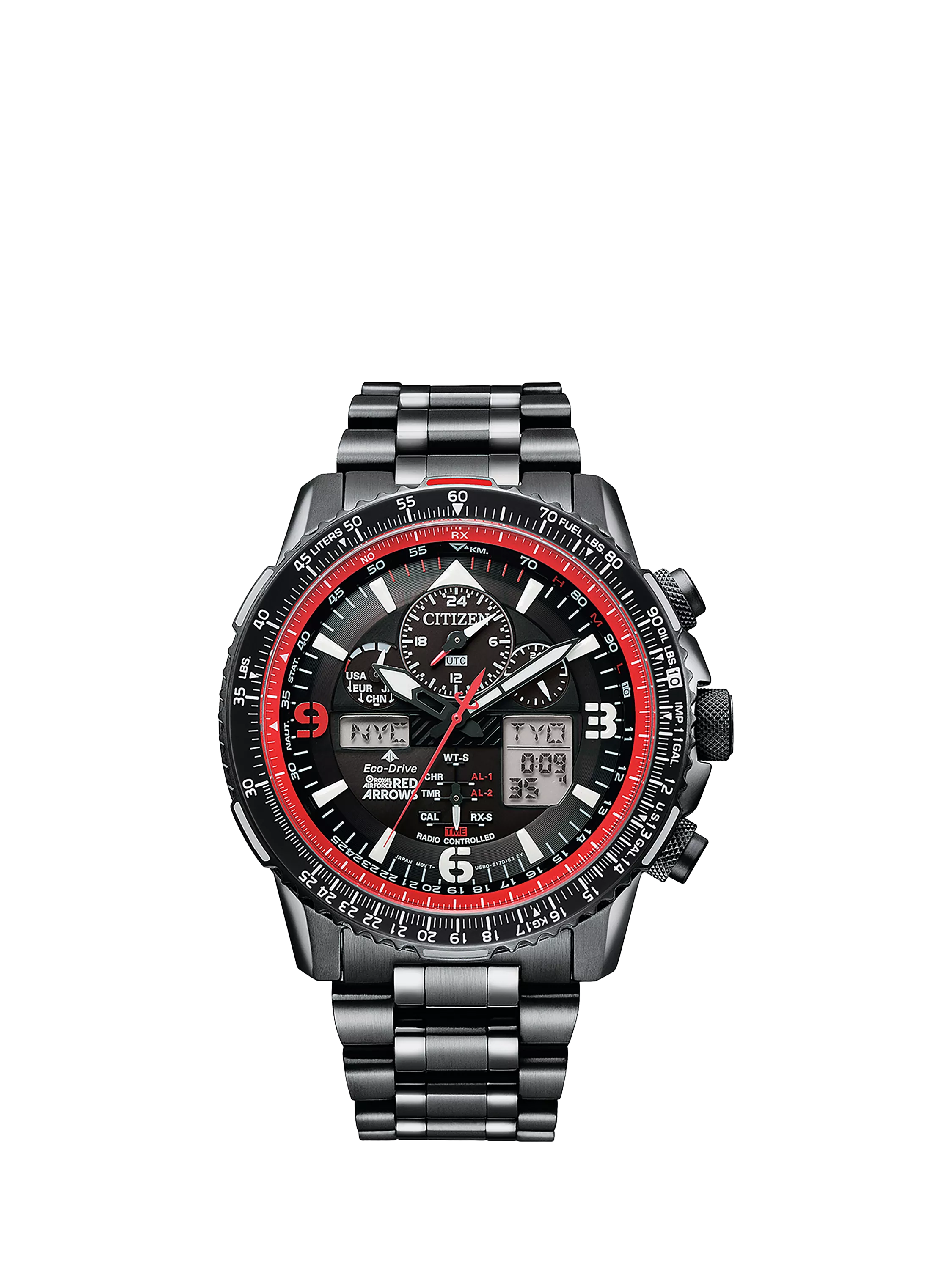 Citizen Red Arrows Skyhawk limited edition watch 46mm - British product