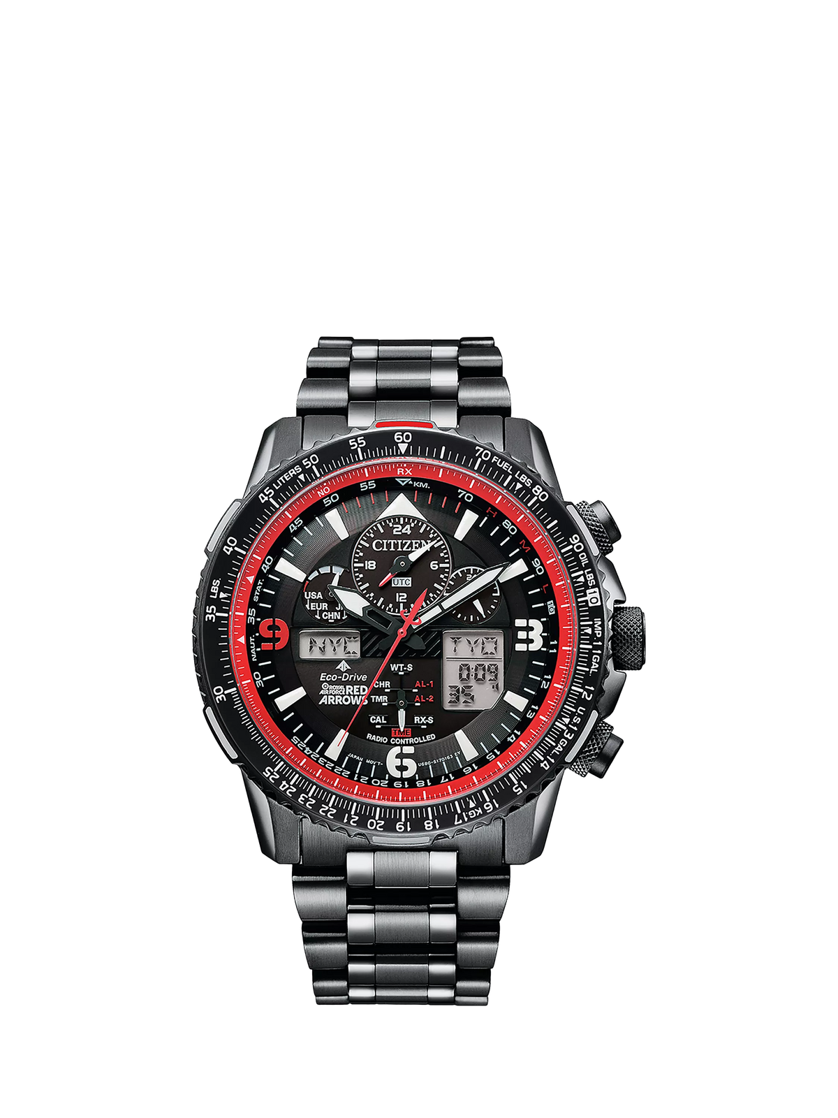 Citizen Red Arrows Skyhawk limited edition watch 46mm - British product