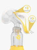 Medela Harmony Flex Manual Breast Pump, imported from the UK