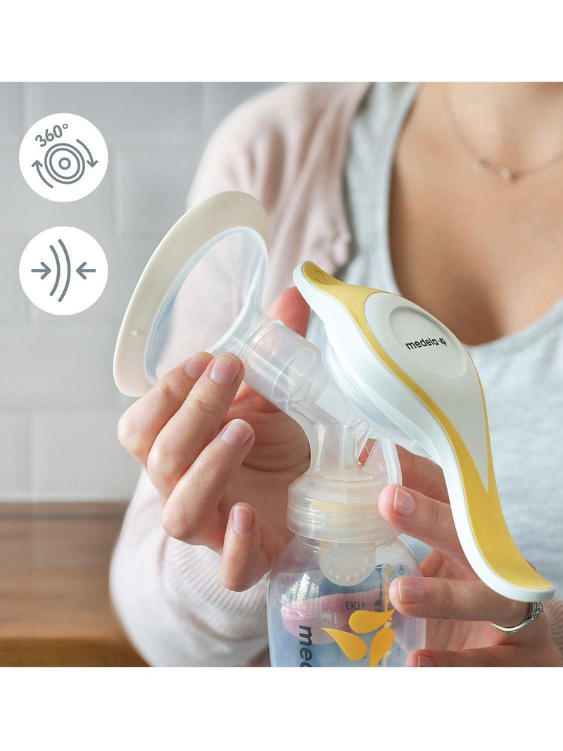 Medela Harmony Flex Manual Breast Pump, imported from the UK