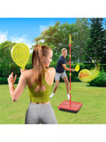 Swingball All Surface classic game with tennis ball and bats, UK version