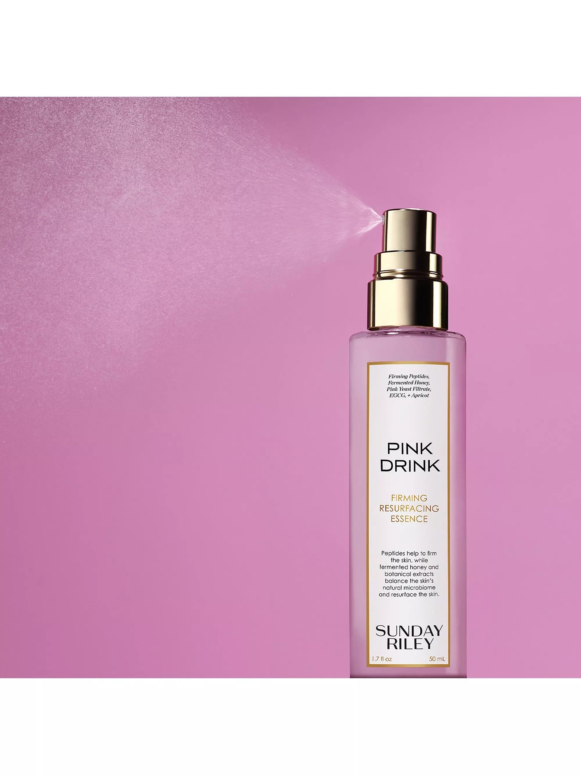 Sunday Riley Pink Drink Resurfacing Essence 50ml, UK version