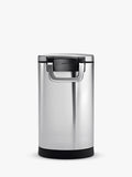 Simplehuman pet food bin medium stainless steel 25L (British brand)
