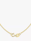 IBB 9ct gold St Christopher heart locket pendant necklace 46cm (British brand)