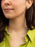 IBB 9ct gold wide creole hoop earrings, imported from the UK