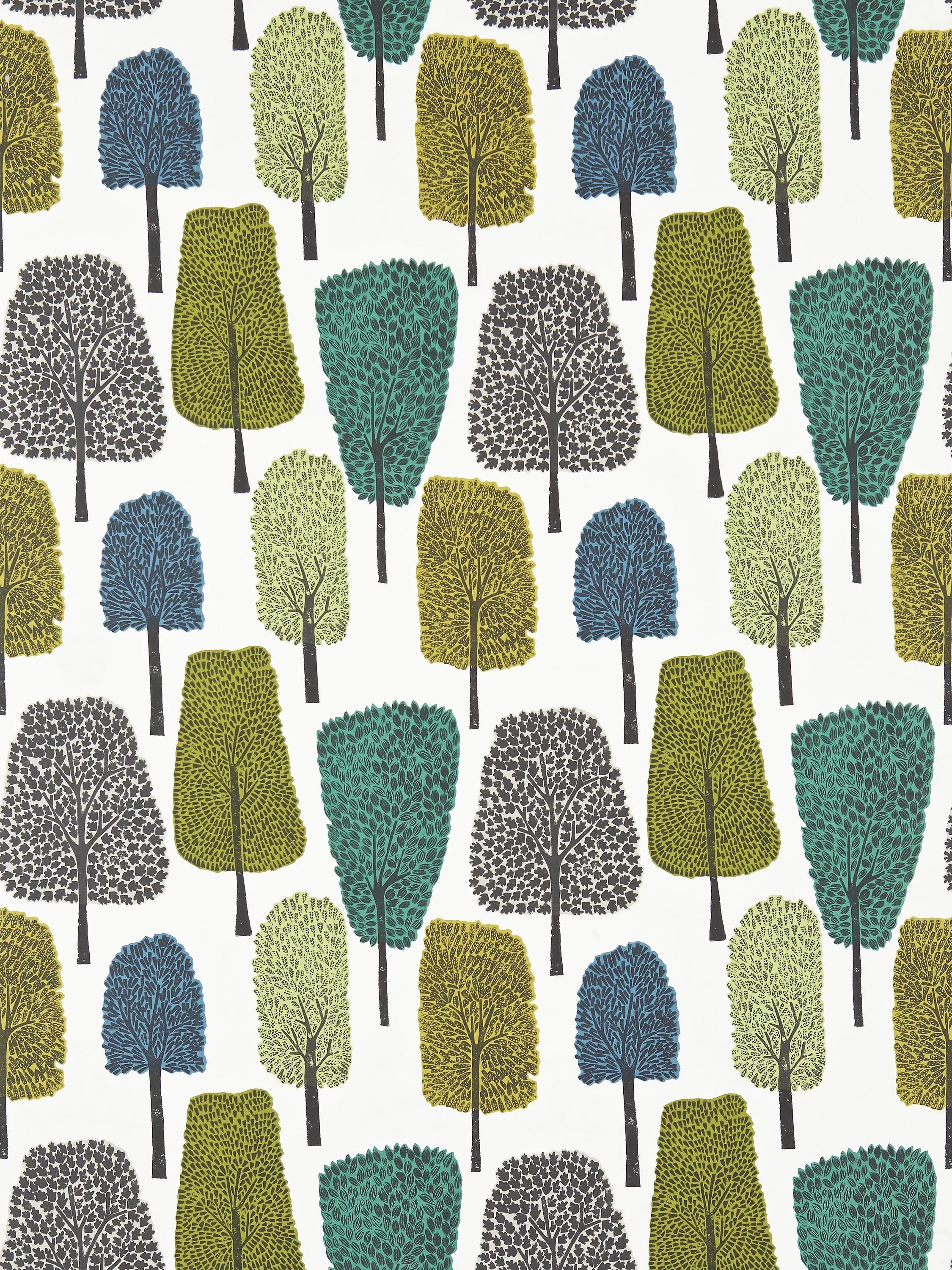 Scion Cedar Furnishing Fabric in 100% cotton, imported from the UK