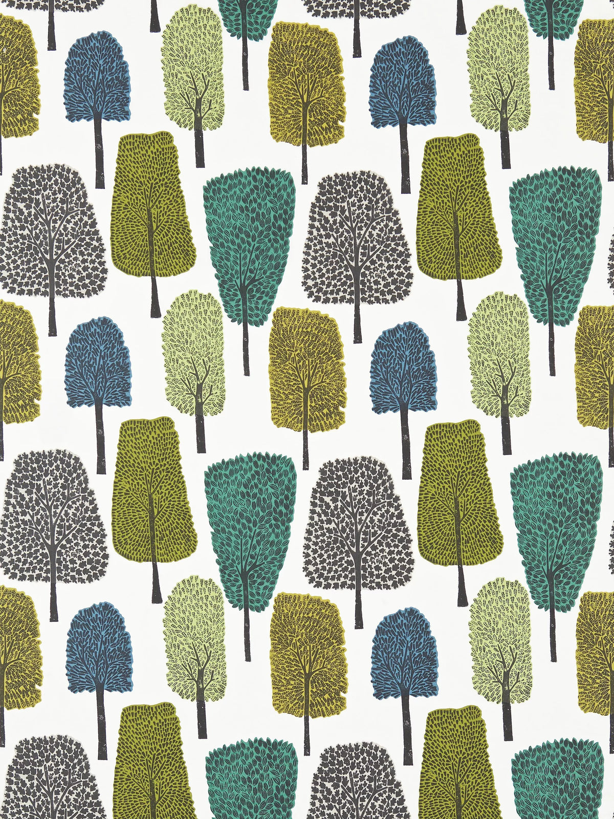 Scion Cedar Furnishing Fabric in 100% cotton, imported from the UK